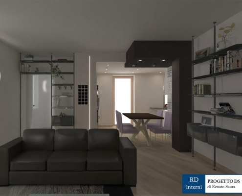 progettazione soggiorno torino